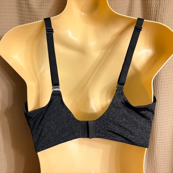 Victoria's Secret Uplift Semi Dem Bra Black & Gray Women's 34DDD - Picture 3 of 6
